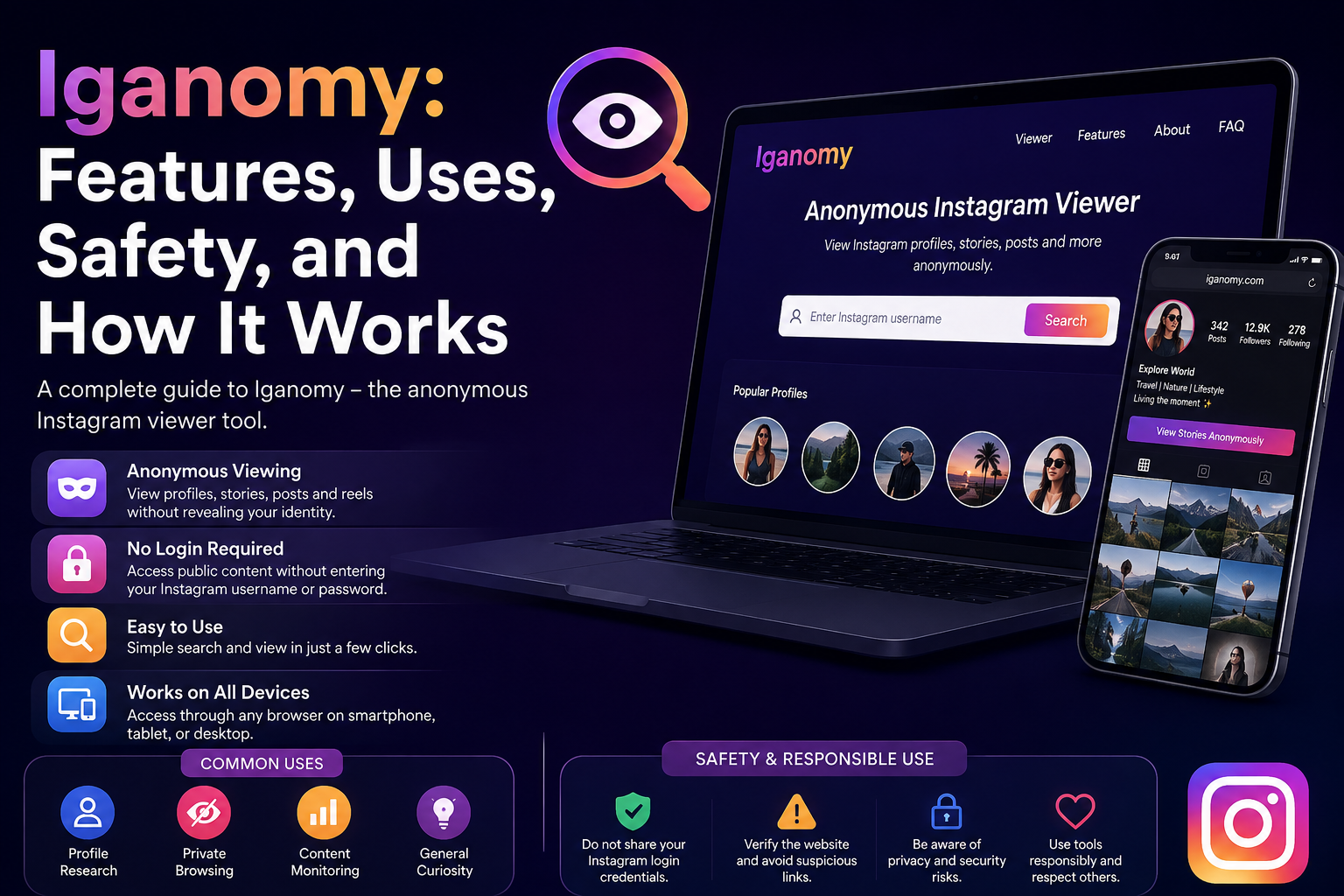 Iganomy: Features, Uses, Safety, and How It Works