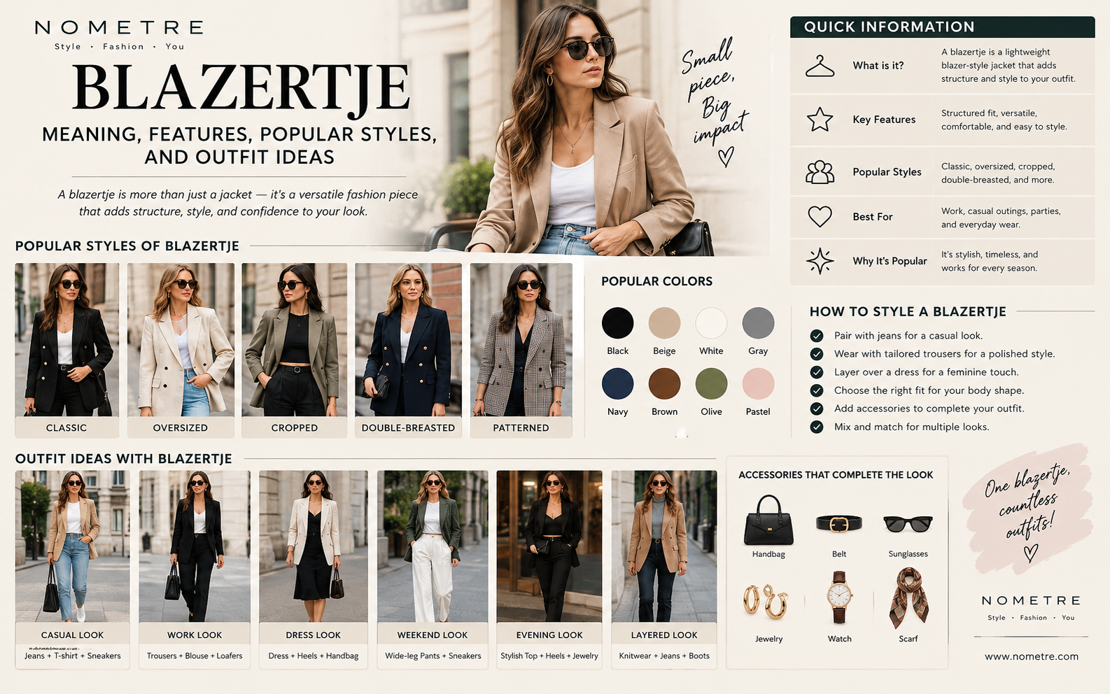 Blazertje: How to Style a Blazertje Outfit for Every Occasion