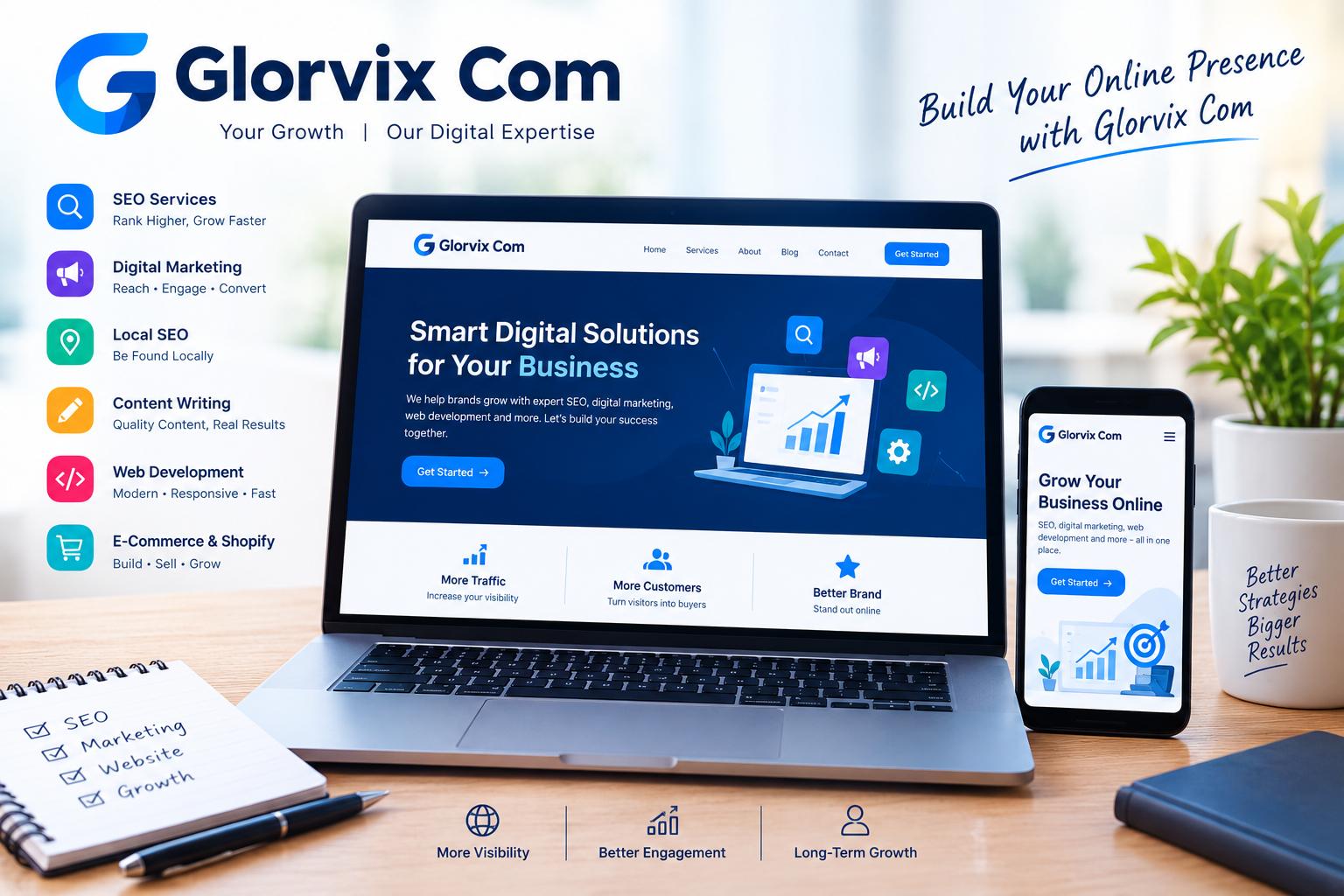 Glorvix Com: Software, Digital Tools, and SEO Services